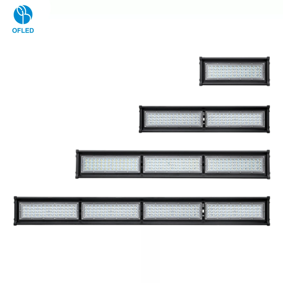 LED Linear Highbay Light in Tunnel Factory Warehouse Parking 60-300W 130LMW Sensor