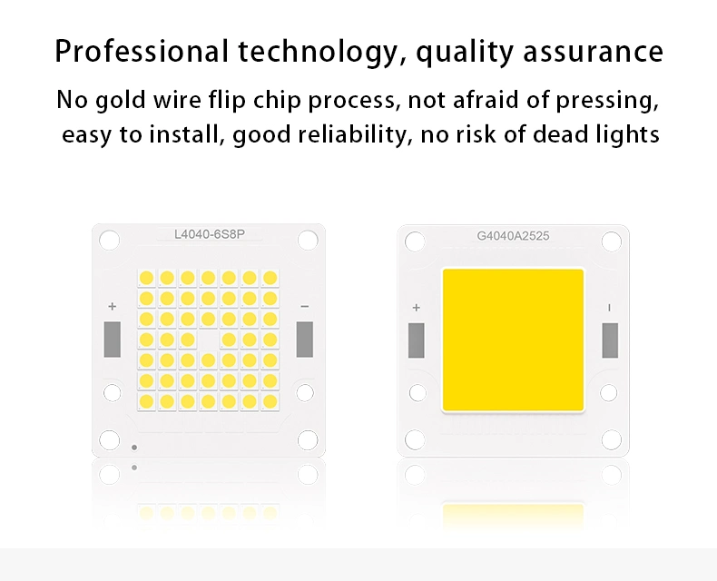 Has Stable Quality LED COB 30W 40W 50W 60W 100W 4040 COB for LED Ceiling Light