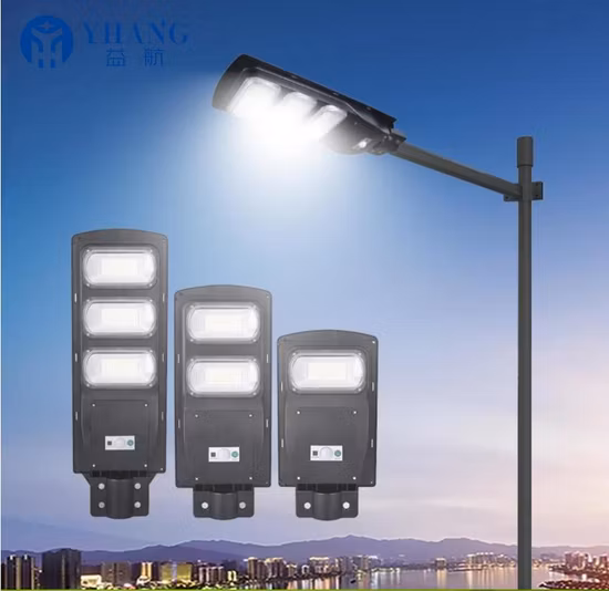 Projeto de alta qualidade economia de energia super brilho IP66 100 W 200 W 300 W LED iluminação pública solar