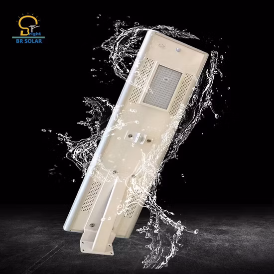 5% de desconto 10 W 60 W 100 W IP66 de economia de energia tudo em um Luz de rua LED alimentada por energia solar